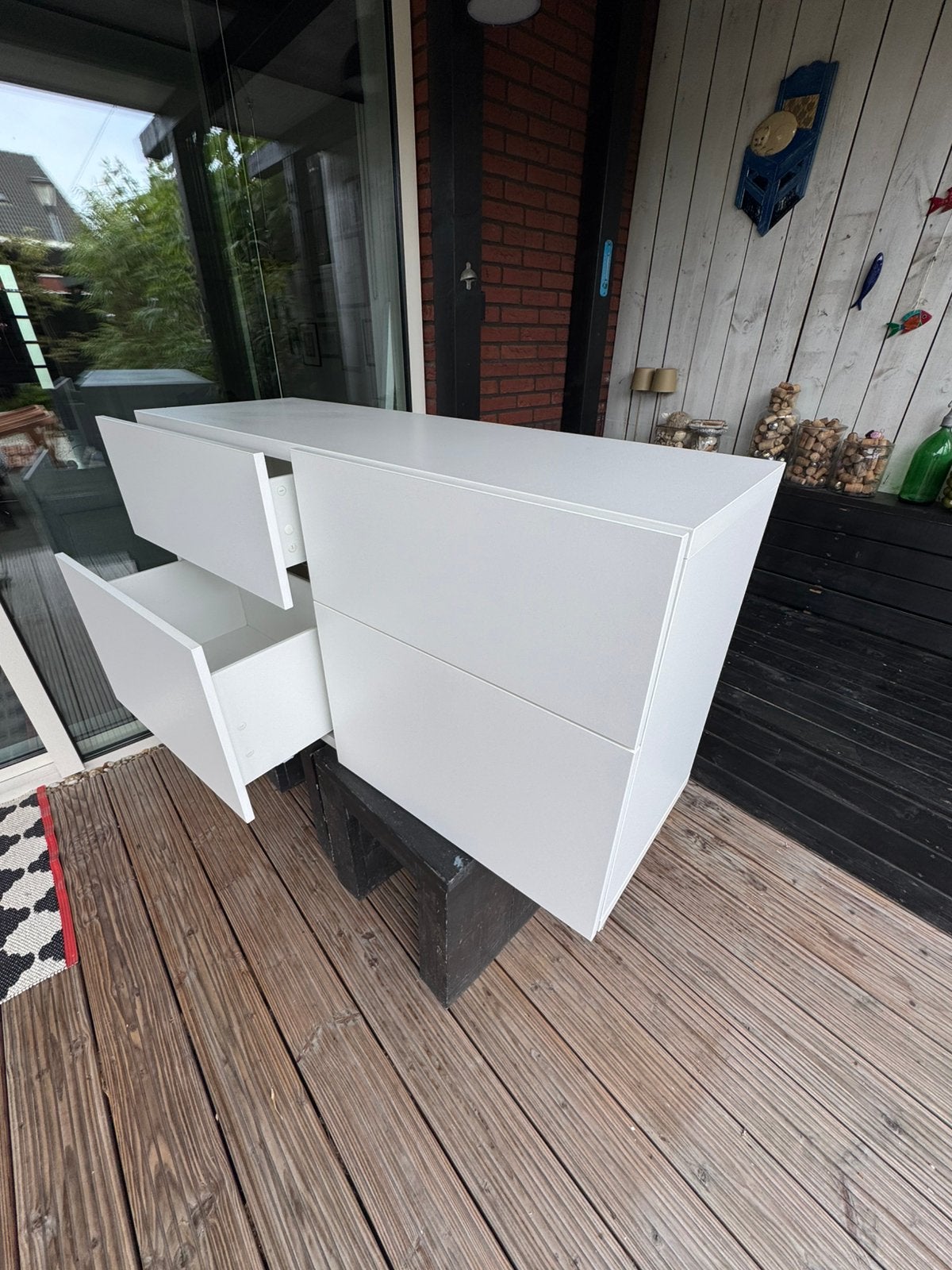 Ikea Besta dressoir, Huis en Inrichting, Ophalen, Gebruikt, 25 tot 50 cm, 100 tot 150 cm