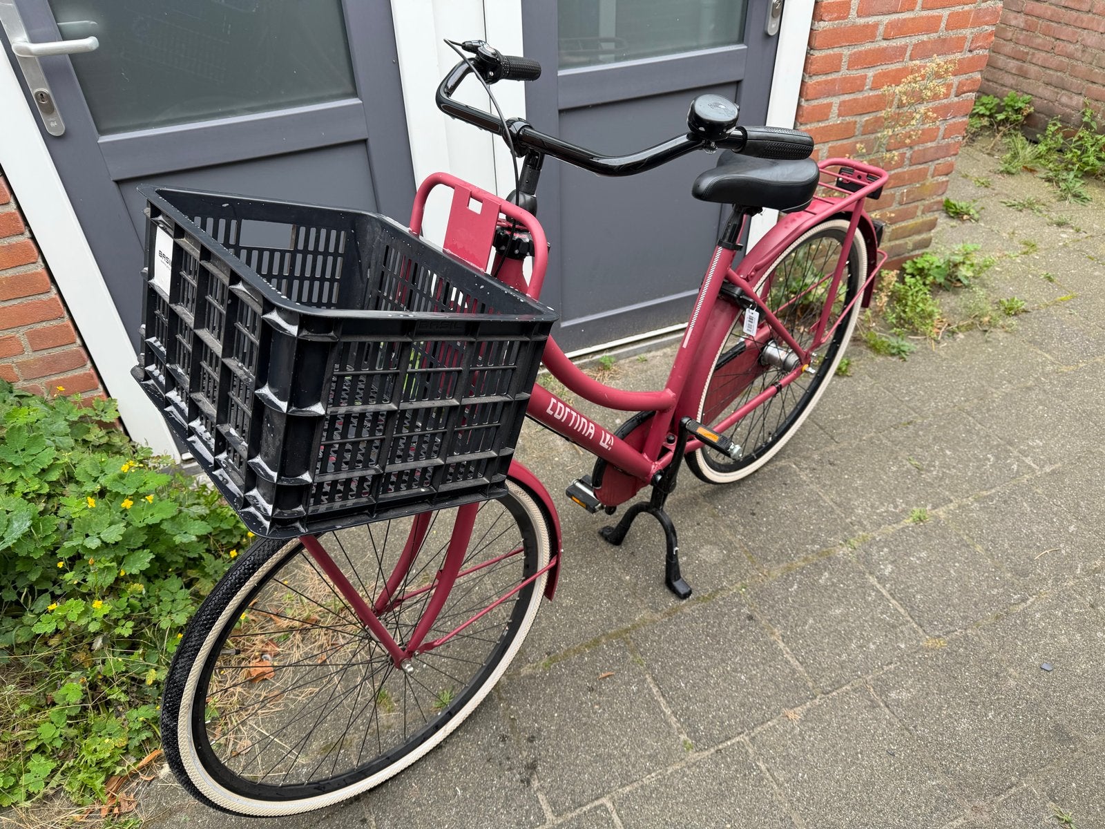 Foto 5 van Cortina U4 Transportfiets Framboos