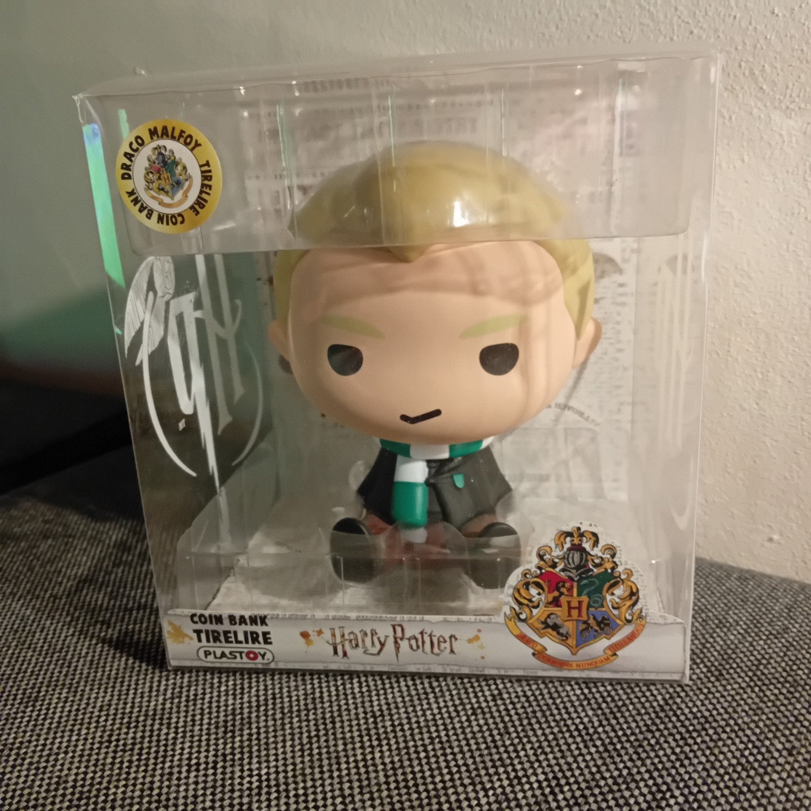 Harry Potter money bank, Ophalen of Verzenden, Zo goed als nieuw, Actiefiguurtje
