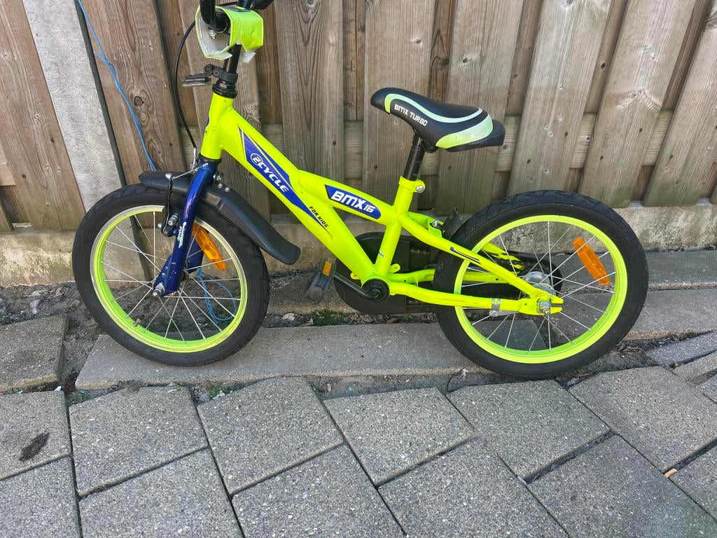 BMX fiets 16 inch - Ideaal voor jonge avonturiers!, Ophalen, Staal, Velgrem, V-brakes