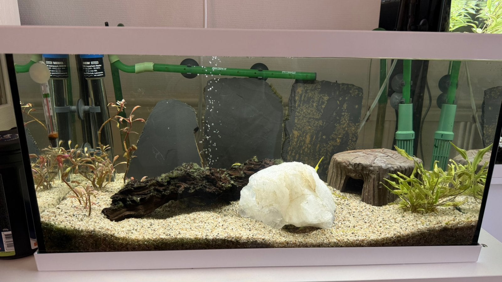 Aquarium met alle toebehoren, Ophalen, Zo goed als nieuw, Leeg aquarium