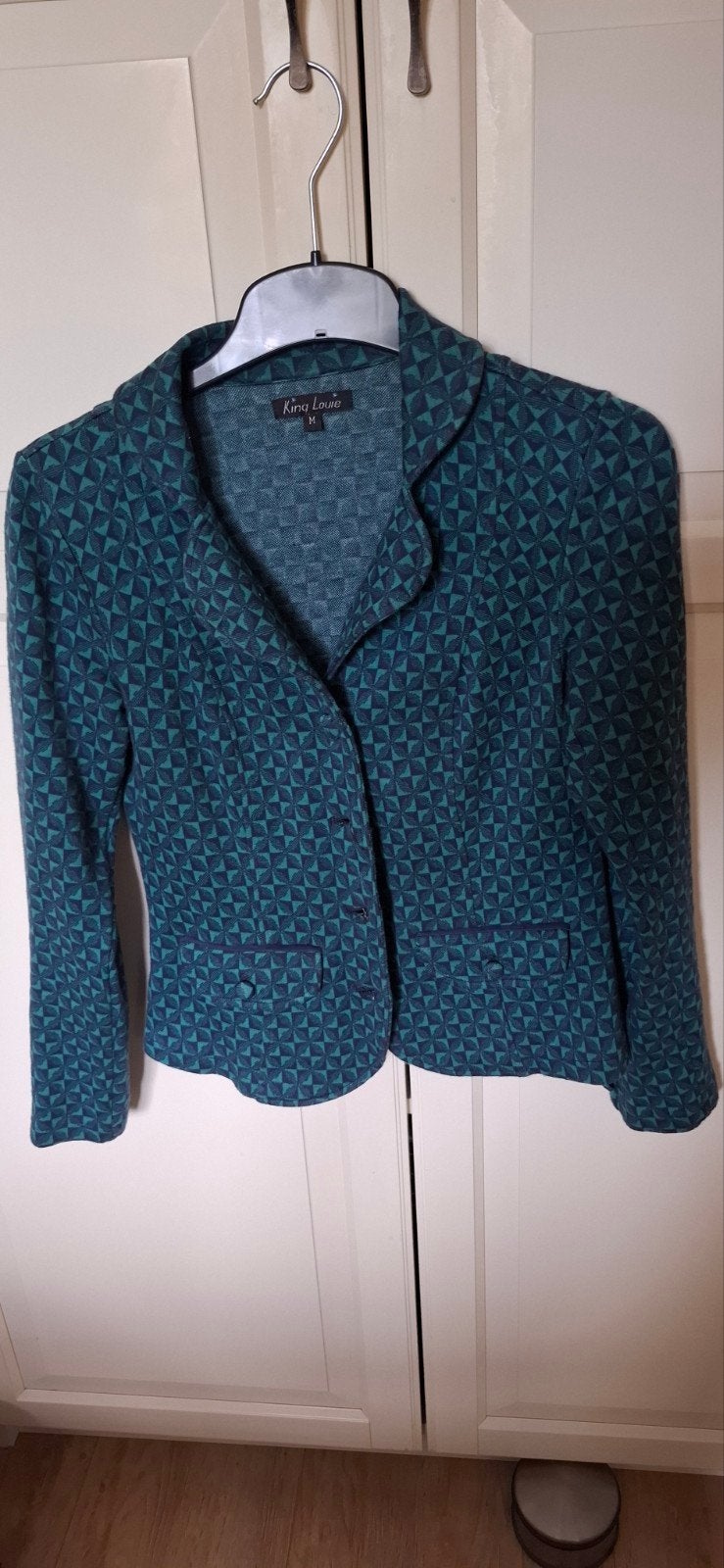 King Louie blazer maat M, Maat 38/40 (M), Meerkleurig, Ophalen of Verzenden, Jasje