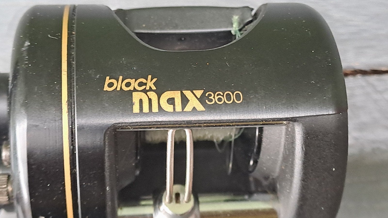Abu Garcia Black Max 3600 Ambassadeur Molen, Gebruikt, Molen, Svängsta, Zweden, Ophalen of Verzenden