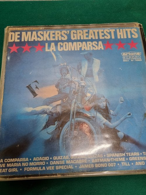 -	Lp, de maskers’ greatest hits, Ophalen of Verzenden
