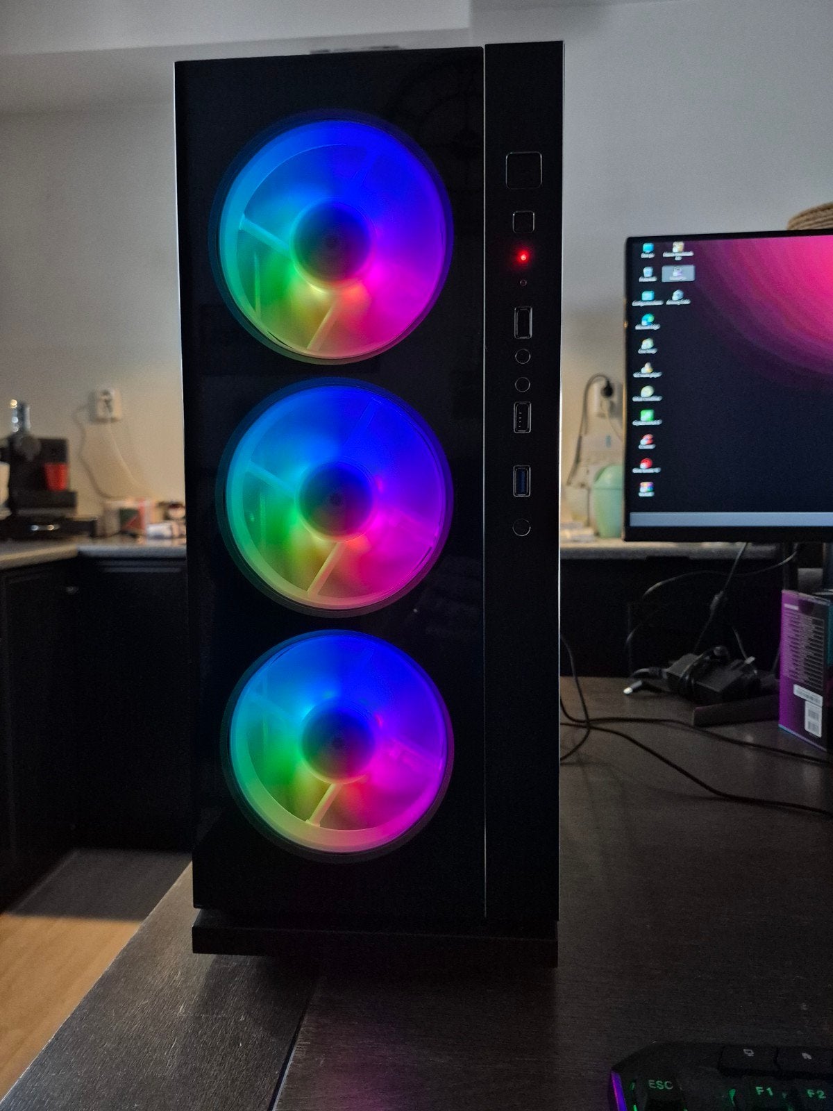 Game Pc i7 6700K RX6600XT 32GB INT 1TB M.2, Computers en Software, Desktop Pc's, Gebruikt, 4 Ghz of meer, SSD, 32 GB, Met videokaart