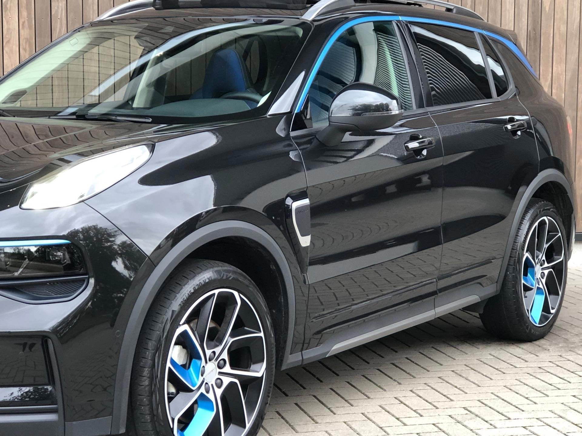 Lynk & Co 01 1.5 |Plug-In Hybrid|2021|PANORAMADAK|, Dealer onderhouden, Stof, Zwart, Plug-in hybride
