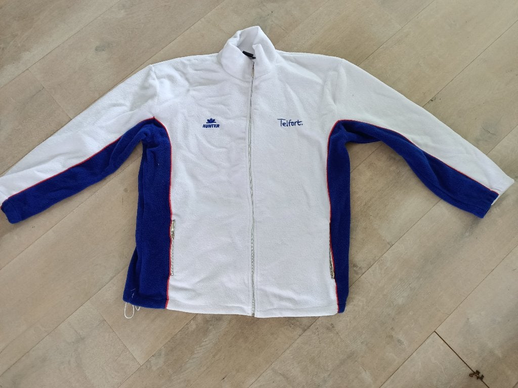Fleece jack/jas nieuw mt xl merk Hunter voor enkele euro',s, Ophalen of Verzenden, Nieuw, Maat 46/48 (XL) of groter, Wit