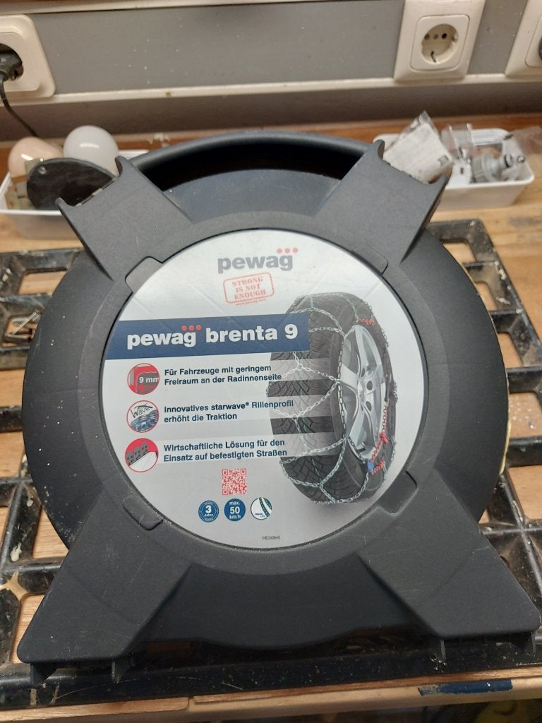 Nieuwe Pewag Brenta 9 XMB 69 sneeuwkettingen - 1 Paar, Ophalen, Nieuw