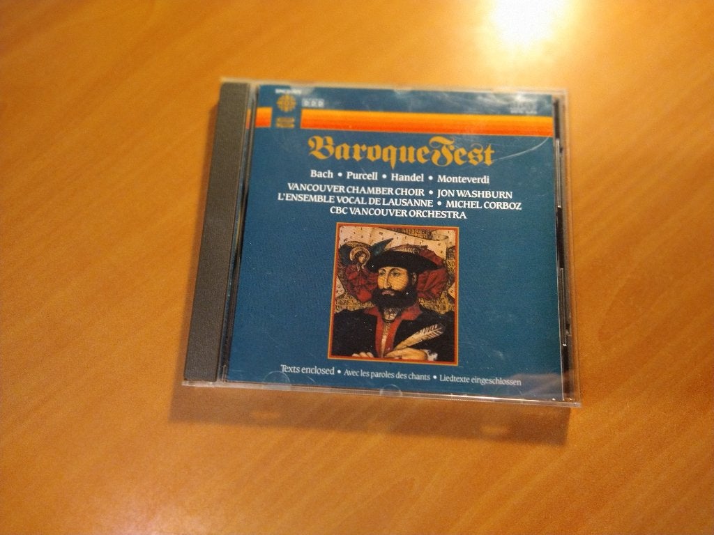 CD Baroque Fest. Bach • Purcell  • Handel  • Monteverdi, Ophalen of Verzenden, Classicisme, Zo goed als nieuw, Kamermuziek