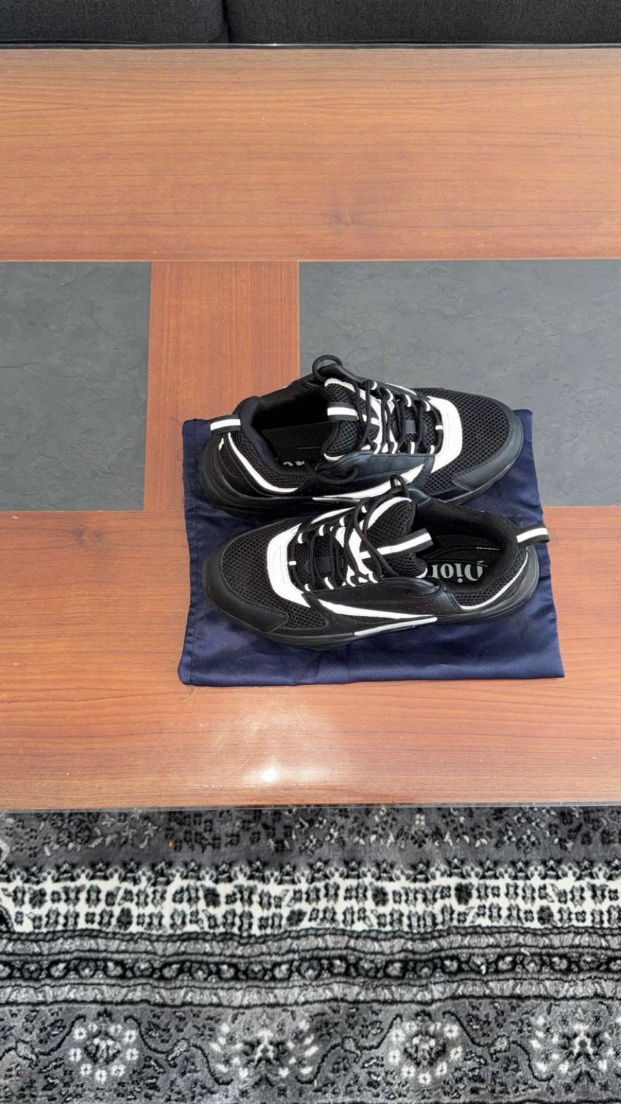 Dior B22 sneakers - Nieuw en ongedragen, maat 42, Kleding | Heren, Ophalen of Verzenden, Nieuw, Zwart, Sneakers of Gympen