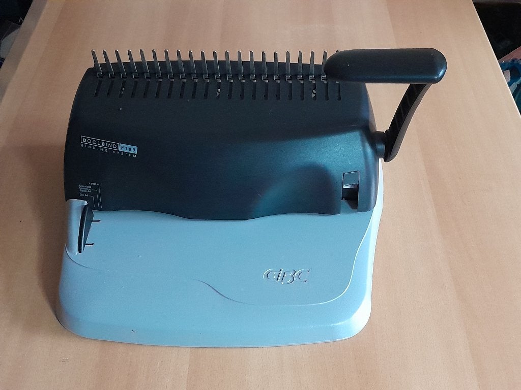 Professionele GBC DocuBind P100 Inbindmachine ( izgs ), Ophalen, Gebruikt