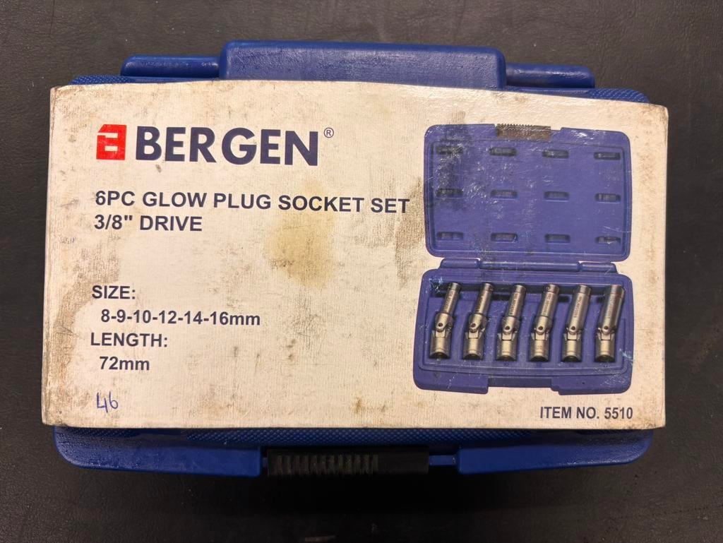 Bergen Glow Plug Socket Set, Ophalen of Verzenden, Nieuw