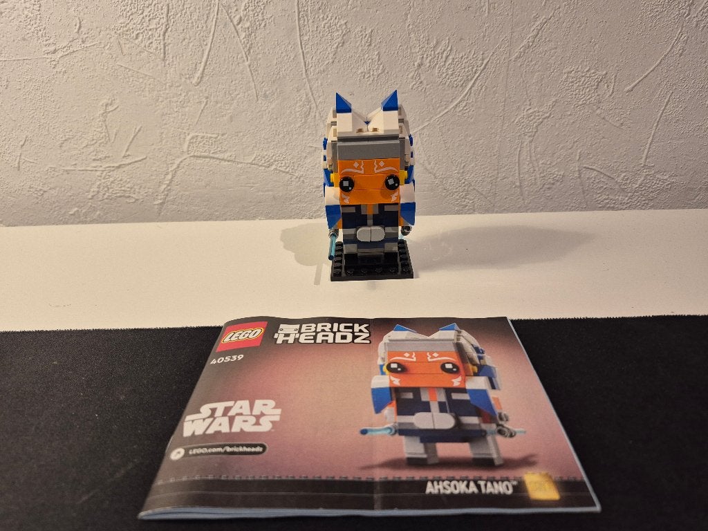 Lego Star Wars 40539 Brickheadz Ahsoka Tano, Kinderen en Baby's, Gebruikt, BrickHeadz, Lego, Inclusief instructies