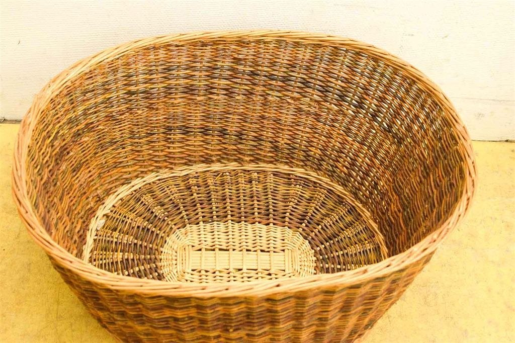 Rieten Mand 50809, Ophalen of Verzenden, Gebruikt, Rechthoekig, Riet