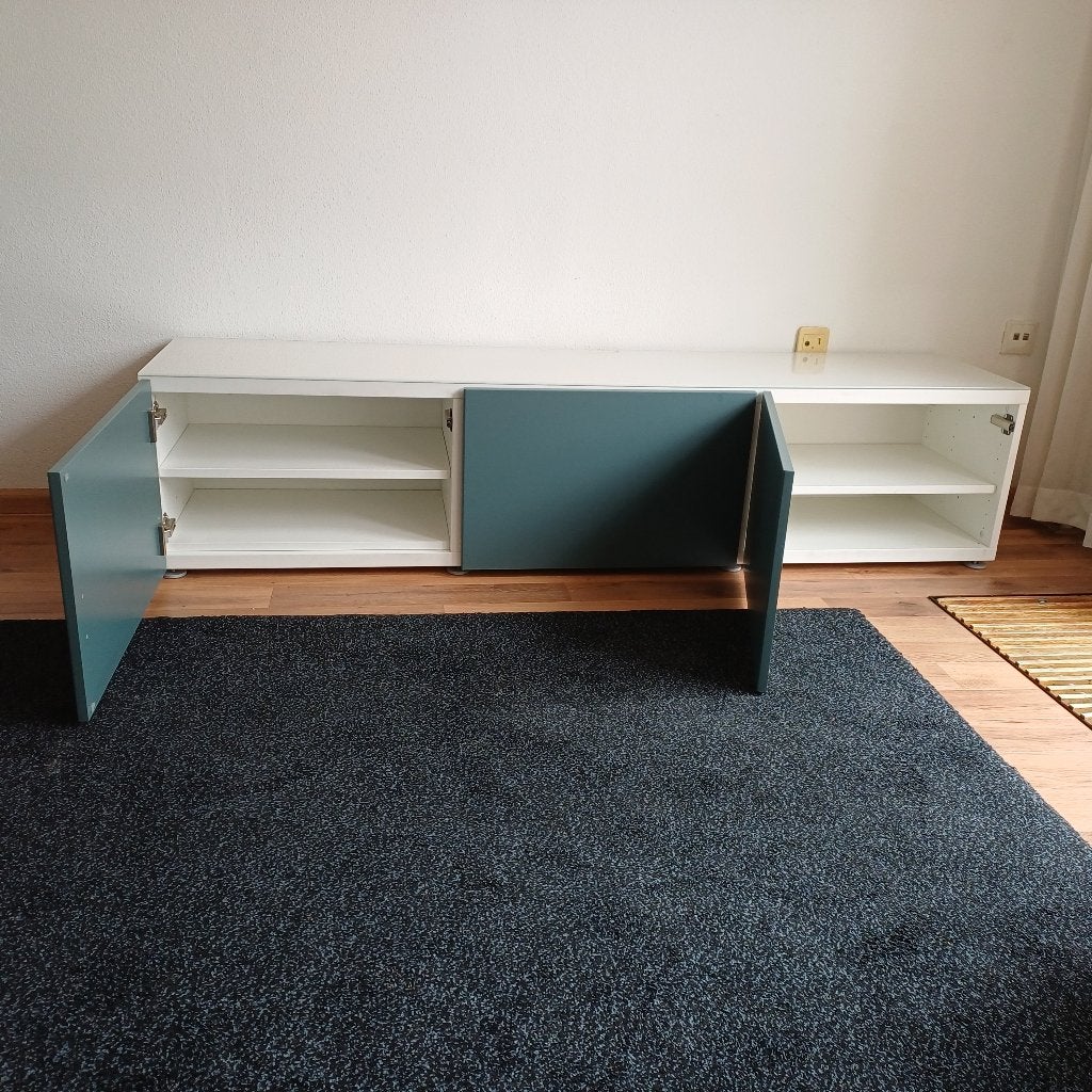 Dressoir meubel Besta, front en bovenblad aanpasbaar, Huis en Inrichting, Kasten | Televisiemeubels, Ophalen, Overige materialen