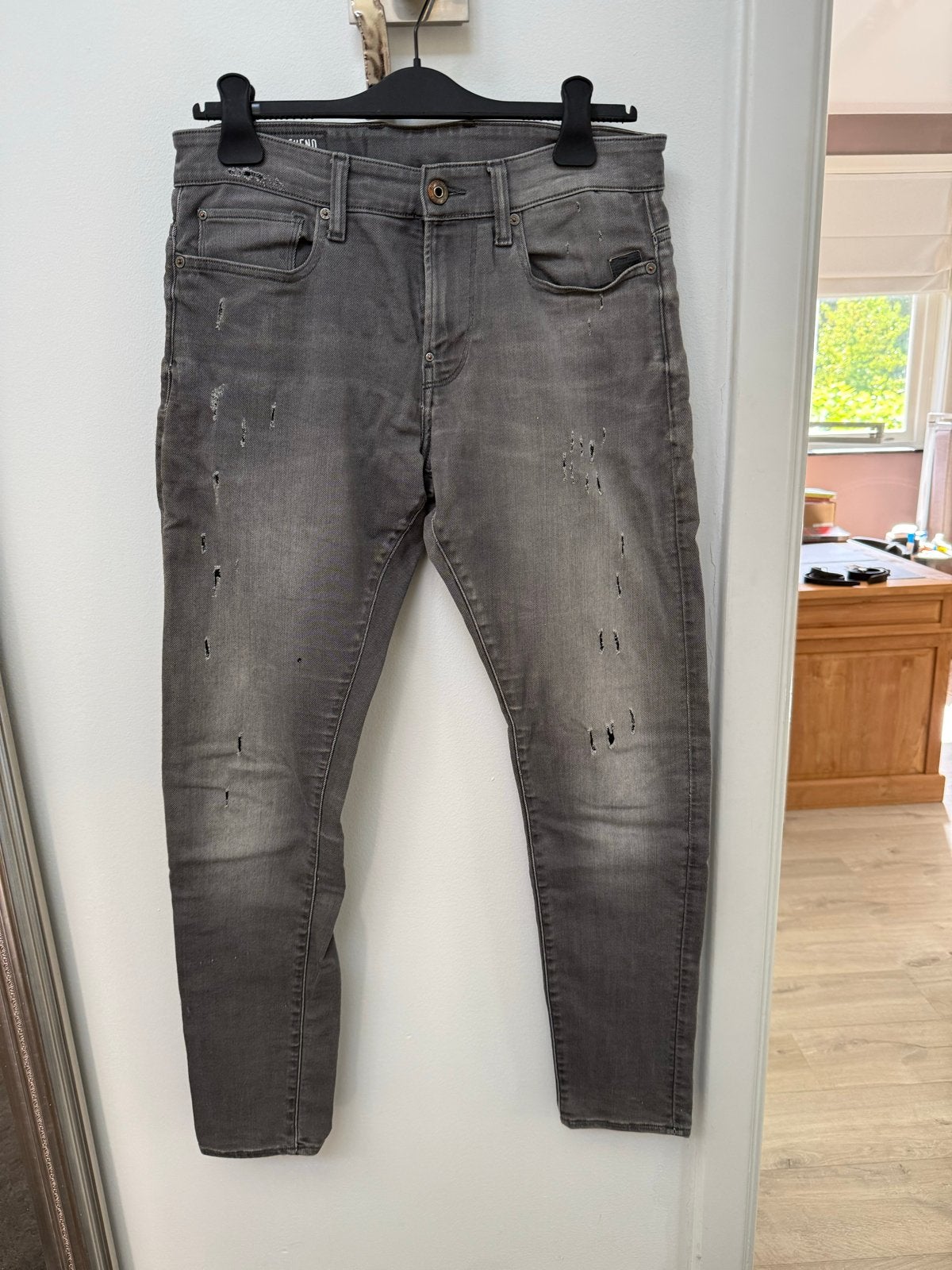 G-Star RAW Revend Skinny Jeans - Grijs, W31 L32, Ophalen of Verzenden, Gedragen, Grijs, Overige jeansmaten