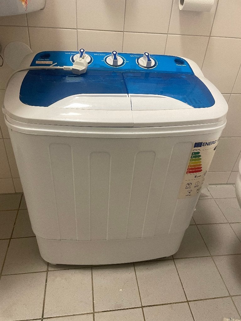 washing machine, Ophalen, 1200 tot 1600 toeren, Gebruikt, Minder dan 85 cm