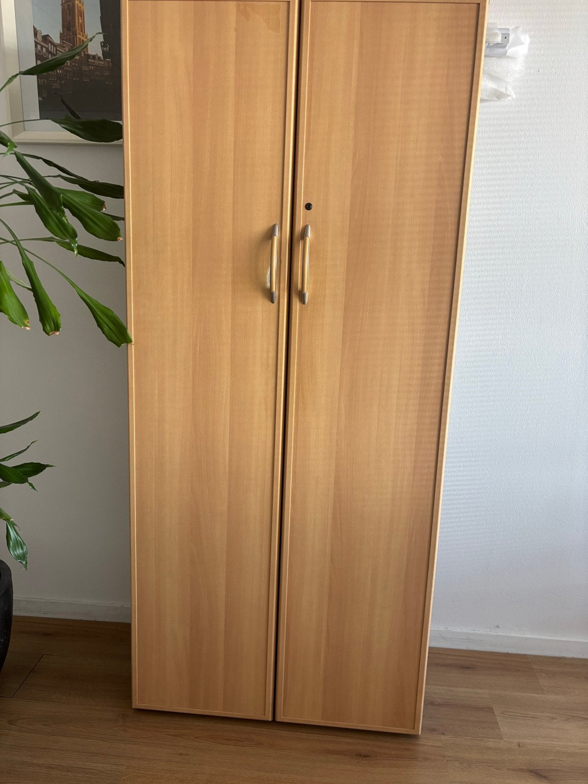 2x Hoge schuifkast met planken - Haarlem, Ophalen, Gebruikt