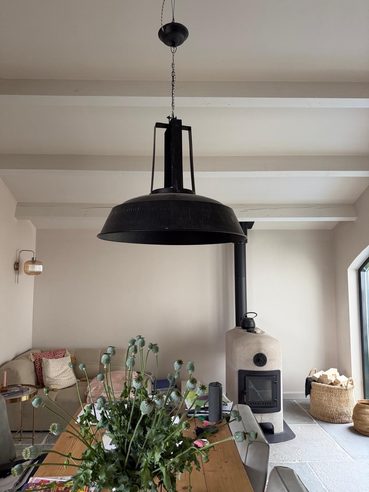 HK living lamp XL zwart, Ophalen, Gebruikt, Metaal, E27 (groot)