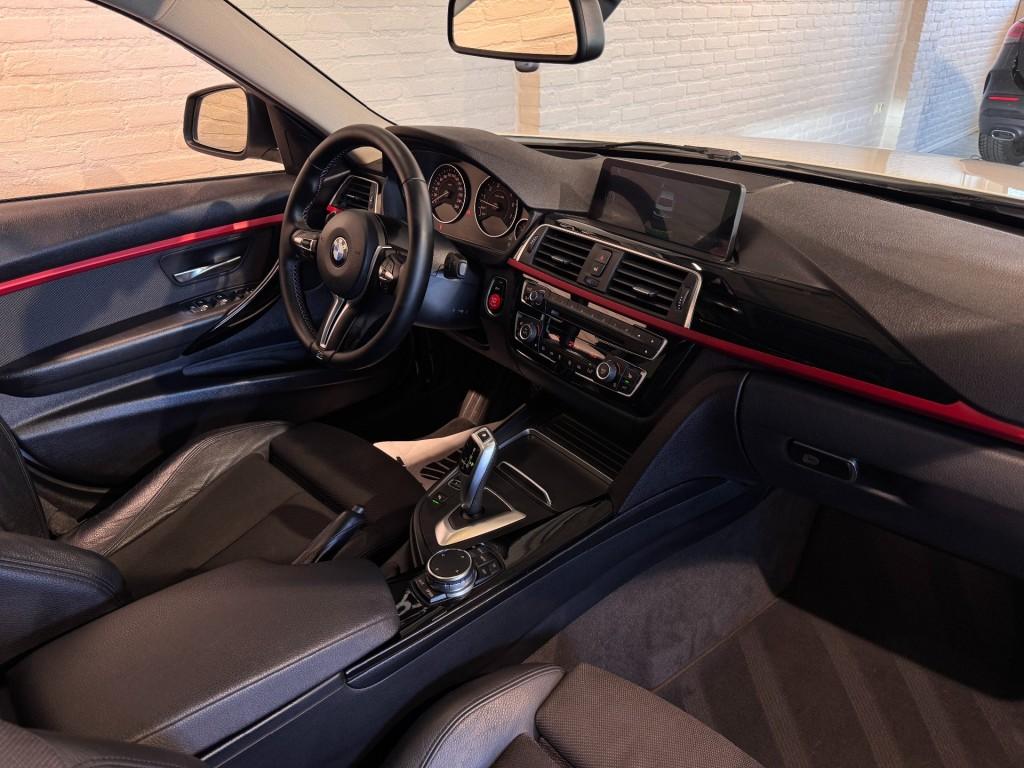 Bmw 3-SERIE 340i M Sport Line B58 326pk Pano LED PDC Trekhaa, Auto's, Automaat, Wit, Bedrijf, Electronic Stability Program (ESP)
