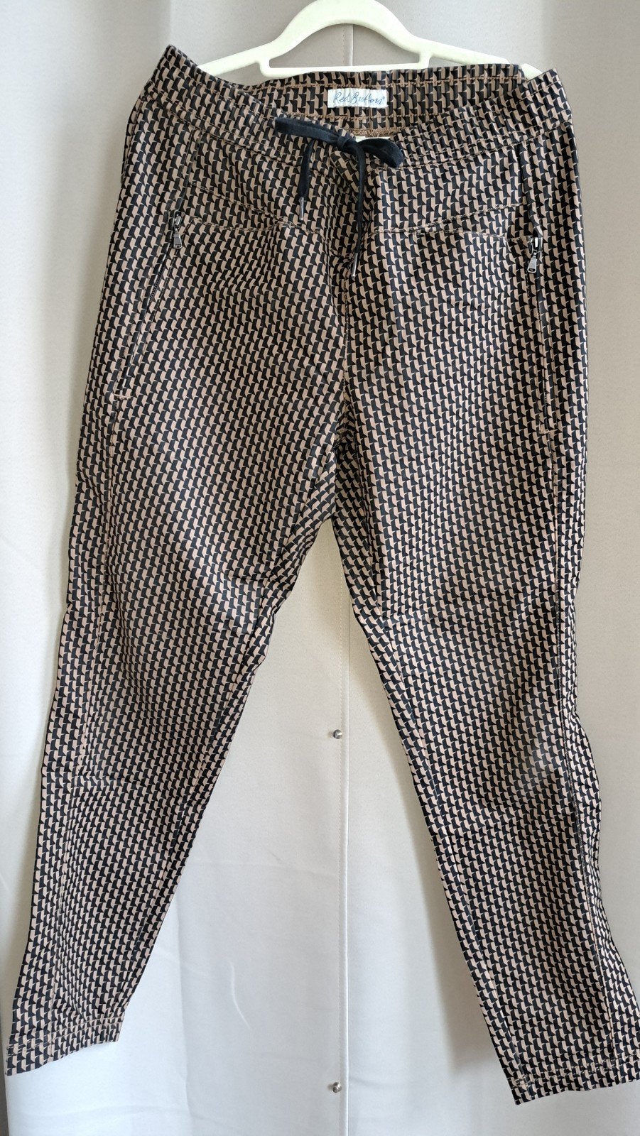 Red Button broek maat 40 bruin/zwart, Maat 38/40 (M), Zwart, Ophalen of Verzenden, Zo goed als nieuw