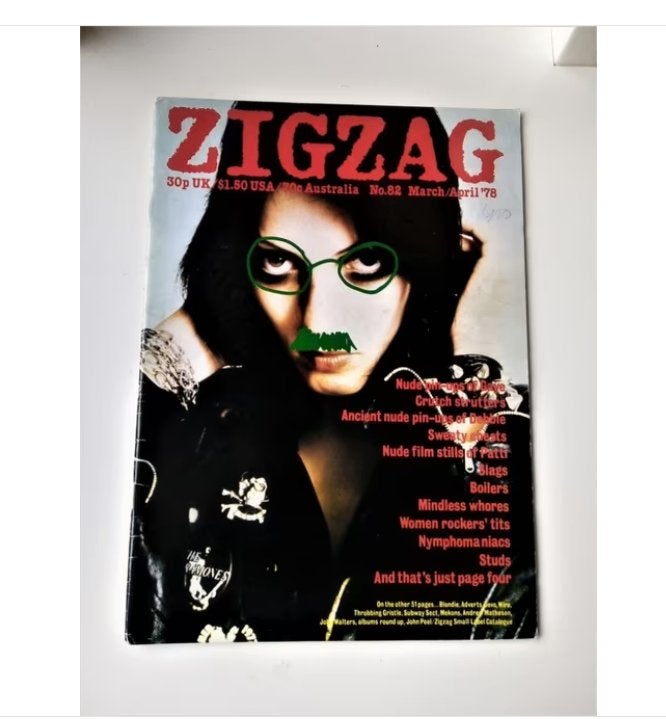 zigzag nr.82 *1987*- the adverts cover, Ophalen of Verzenden, Zo goed als nieuw, Muziek, Film of Tv