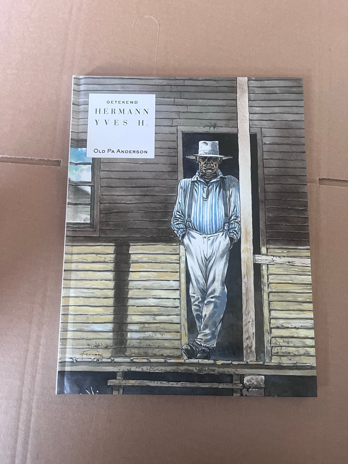 Getekend Hermann Yves H. Dubois Armand - 5 stripboeken, Meerdere stripboeken, Ophalen of Verzenden, Zo goed als nieuw