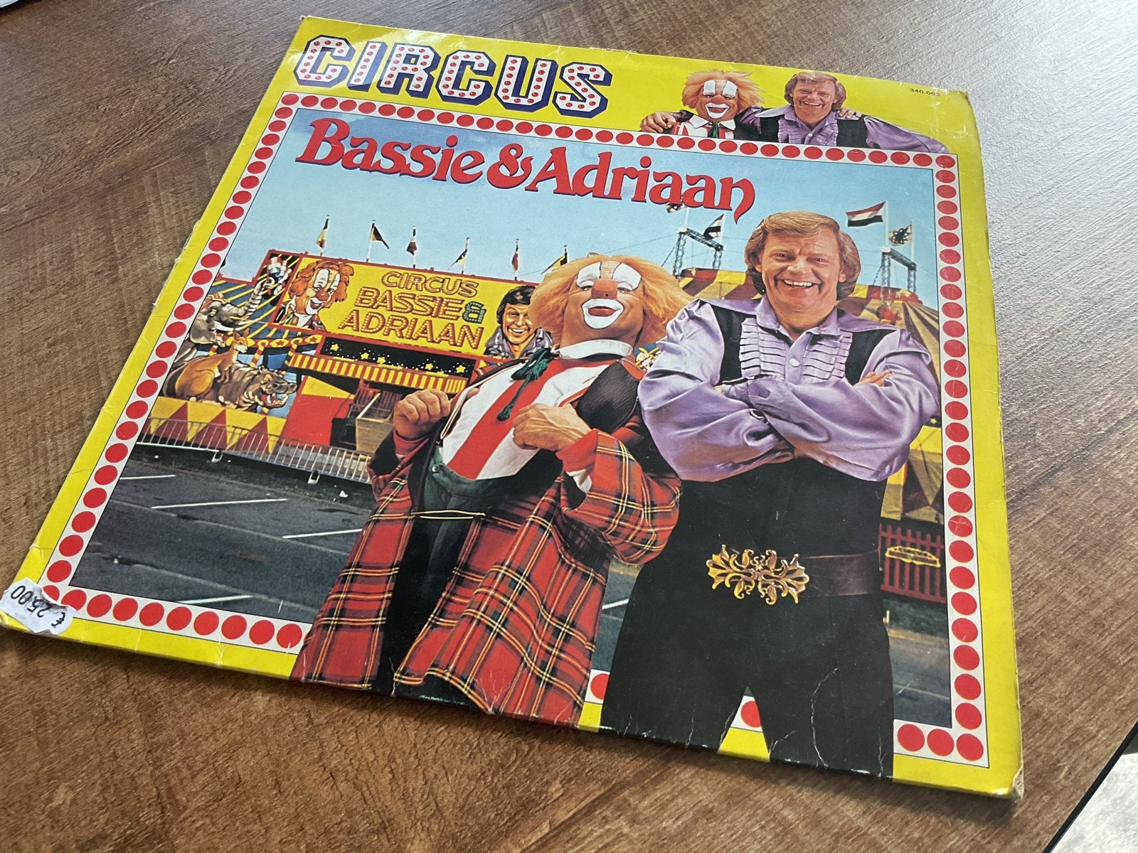 Bassie & Adriaan - Circus LP (Pop, 1978), Gebruikt, Ophalen of Verzenden, 1970 - 1979, Pop