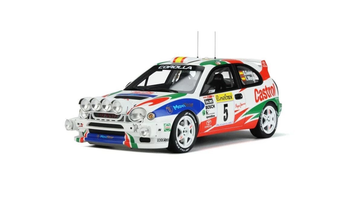 Ottomobile Toyota Corolla WRC Night Version 1/3000 1:18 Nieu, Ophalen of Verzenden, Nieuw, Auto, OttOMobile