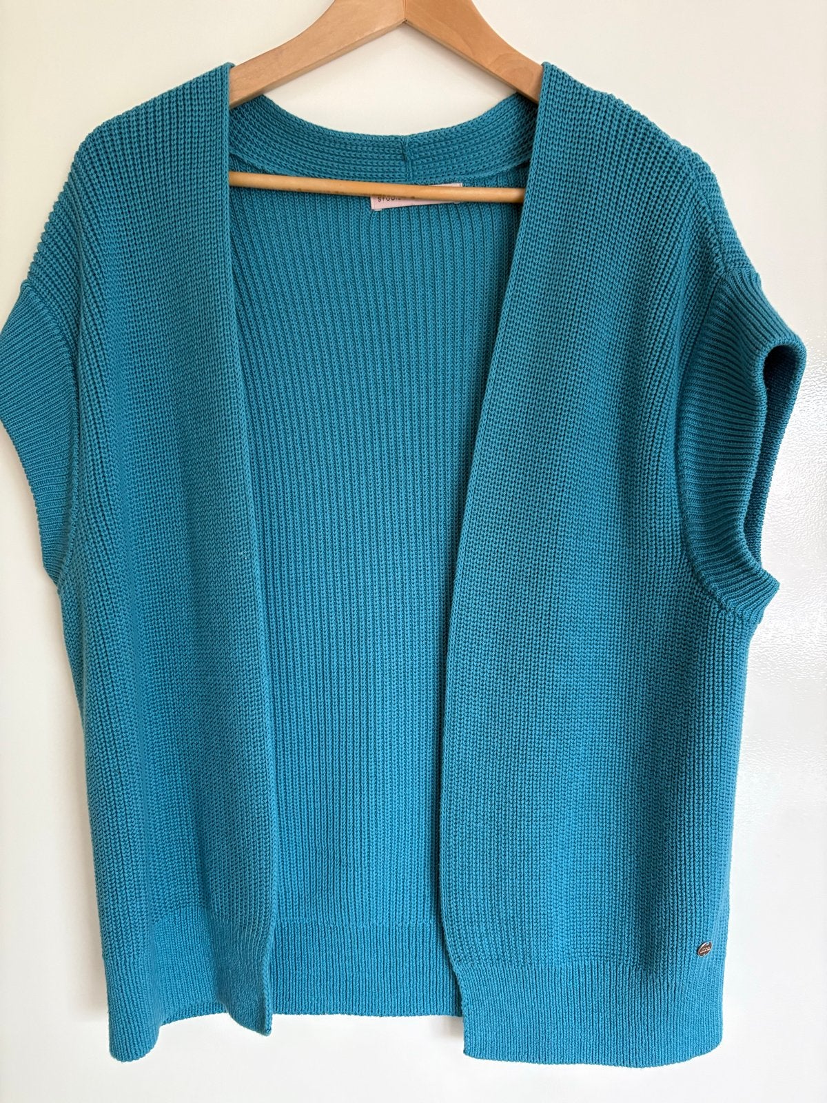 Studio Anneloes vest XS - Prachtig turquoise, Kleding | Dames, Truien en Vesten, Ophalen of Verzenden, Zo goed als nieuw, Maat 34 (XS) of kleiner