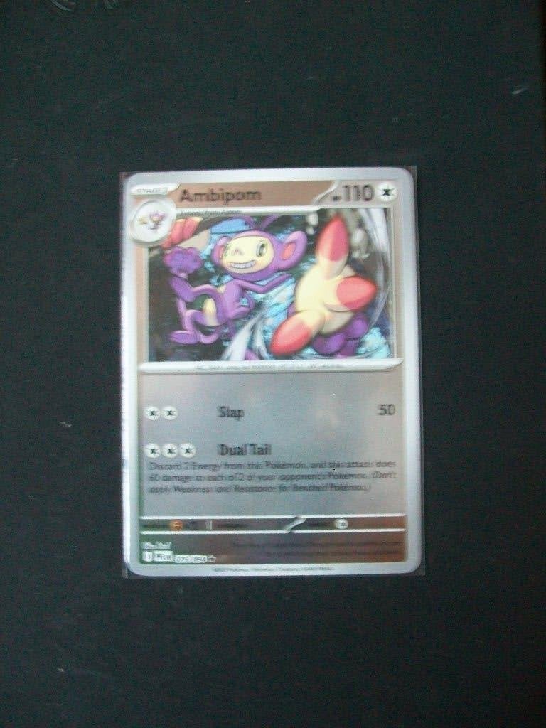 3135. Nieuwe Pokemon Kaart Holo Rare AMBIPON HP110 (079/094), Verzenden, Nieuw, Losse kaart, Foil