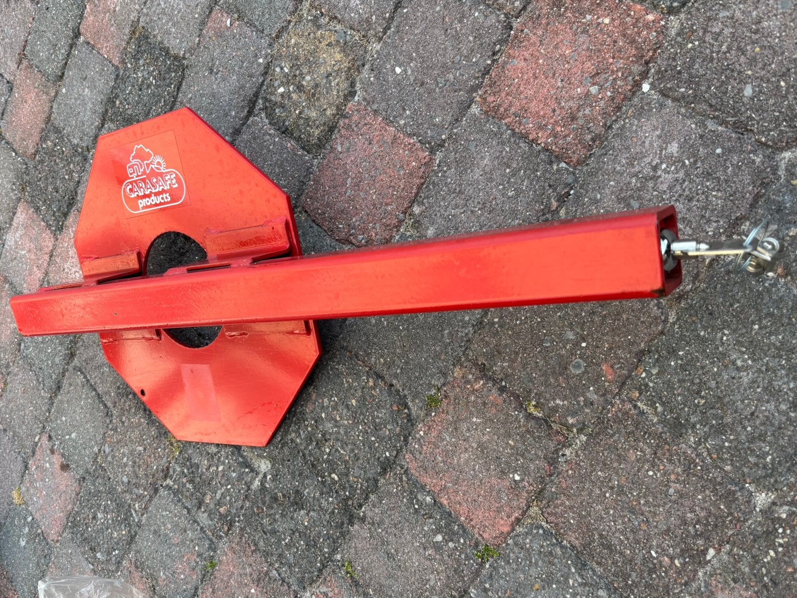Caravan wielklem merk Carasafe, Caravans en Kamperen, Ophalen, Gebruikt