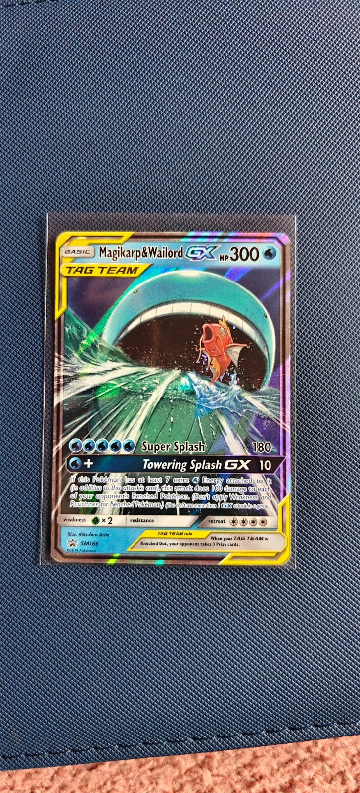 Magikarp Wailord TAG TEAM EX, Ophalen of Verzenden