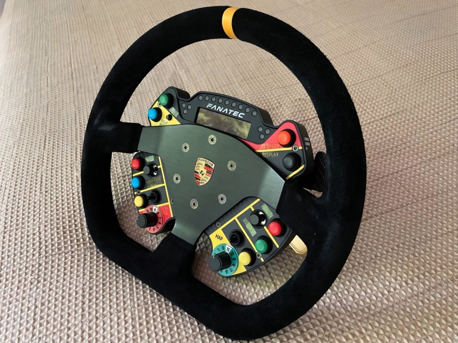 Fanatec SimRacing Stuurwiel Totaalpakket - Porsche & McLaren, Racestuur, Force feedback, Ophalen of Verzenden, Zo goed als nieuw
