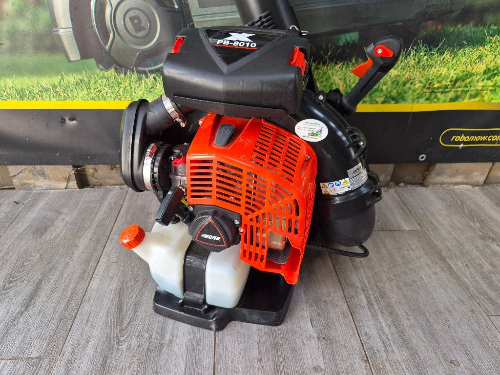 Actie Bladblazers Echo XECPB8010 Bekend als "The Beast"., Benzine, Echo, Ophalen of Verzenden, Met opvangzak