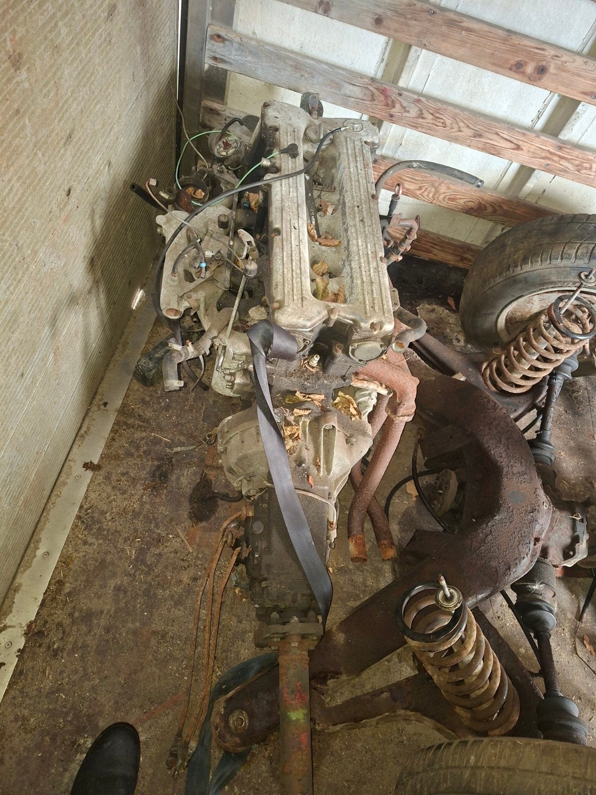 Mercedes M110 280 motor W123 W116 W126, Auto-onderdelen, Ophalen of Verzenden