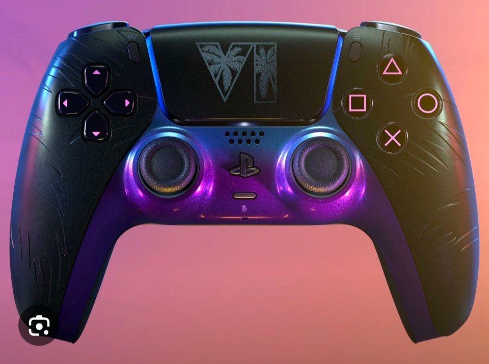 ps5 controller gta 6 limited edition (zwart), Ophalen