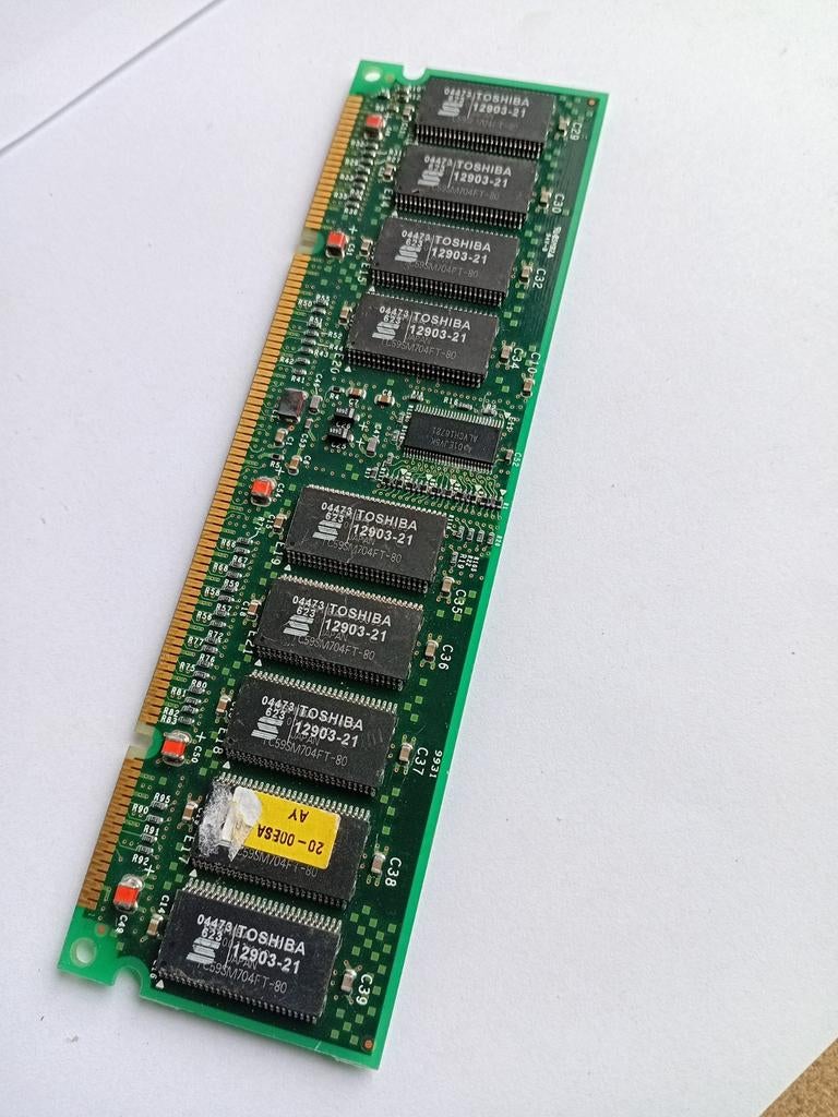 Toshiba 512MB PC100 SDRAM Geheugenmodule, Computers en Software, RAM geheugen, Gebruikt, Server, 512 GB of meer, Overige soorten