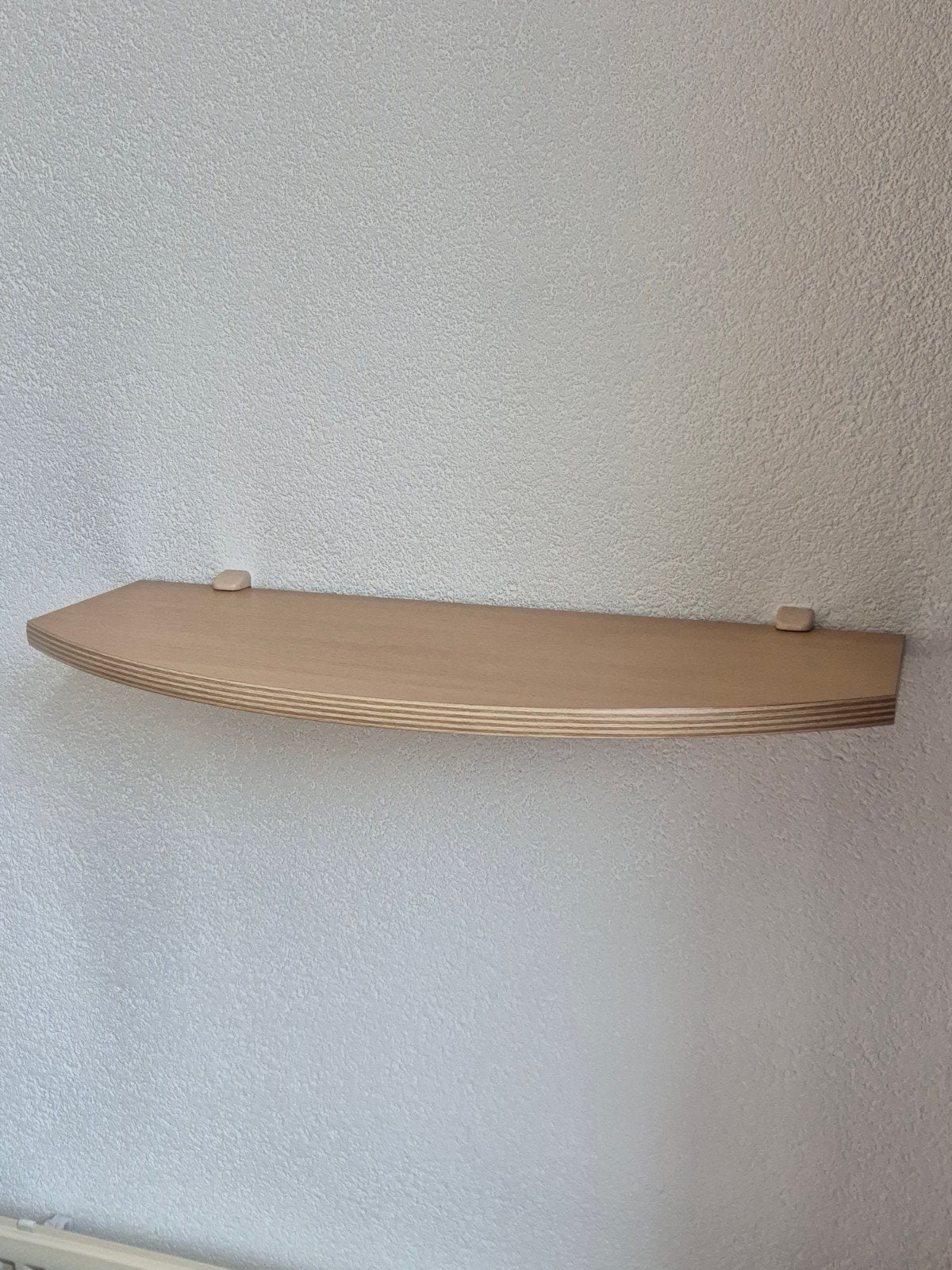 Houten wandplank met afgeronde hoeken, Ophalen of Verzenden