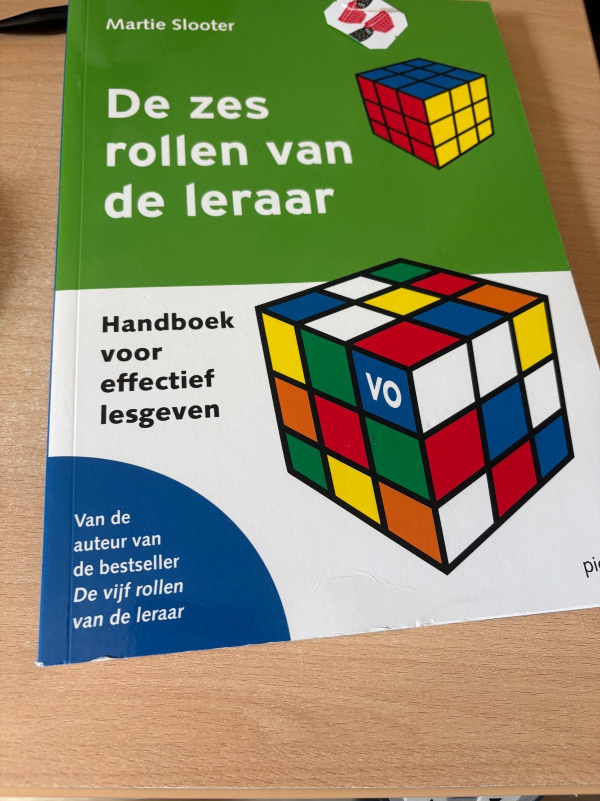 De zes rollen van de leraar - Martie Slooter, Ophalen of Verzenden, Zo goed als nieuw, MBO