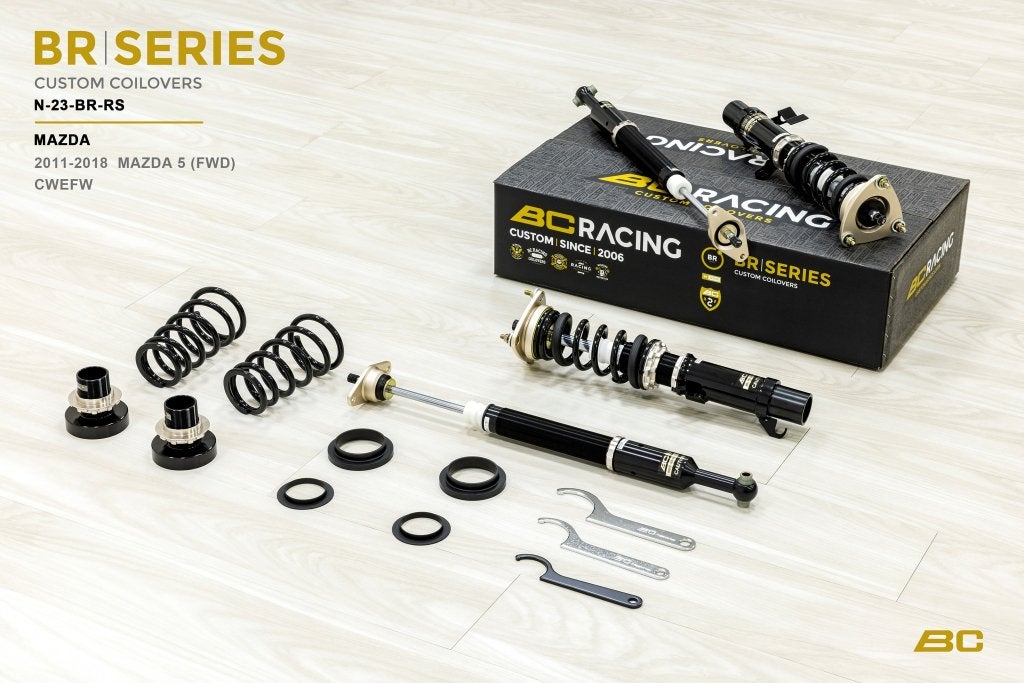 BC Racing schroefset verlaging - Mazda 5 11-18, Ophalen of Verzenden