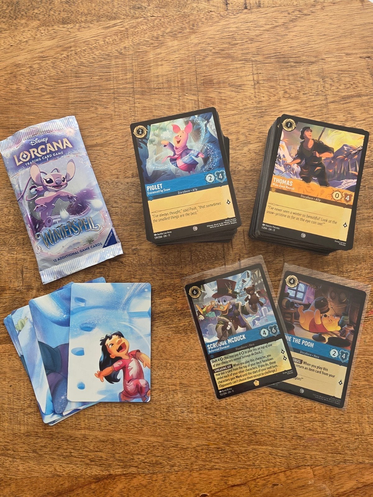Disney Lorcana Kaarten Bundel - winterspell, Ophalen of Verzenden, Nieuw, Losse kaart