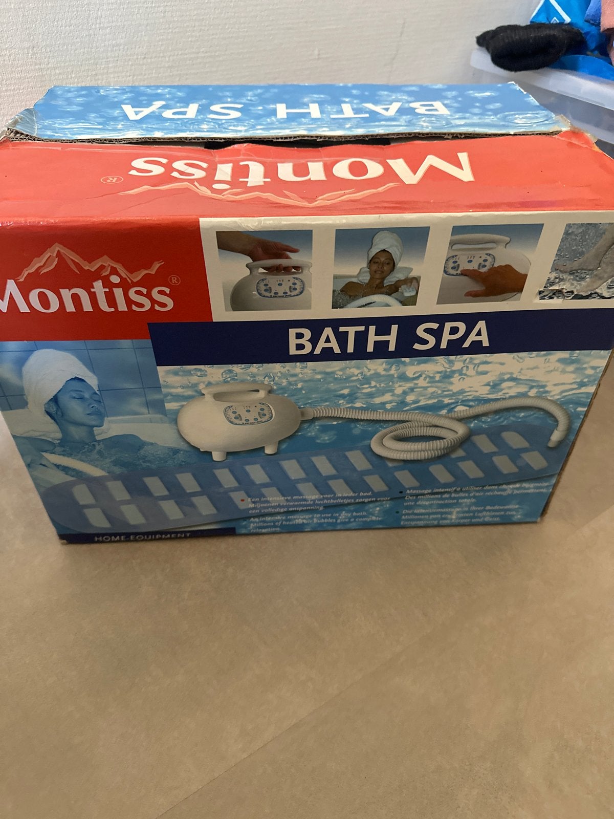 Montiss Bubbelbad Pomp - Ontspanning Thuis, Ophalen of Verzenden, Zo goed als nieuw