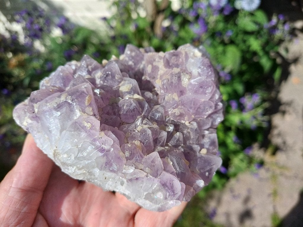 So07 Amethyst Minas Gerais Brazilie #collectie #verzameling, Ophalen of Verzenden, Mineraal