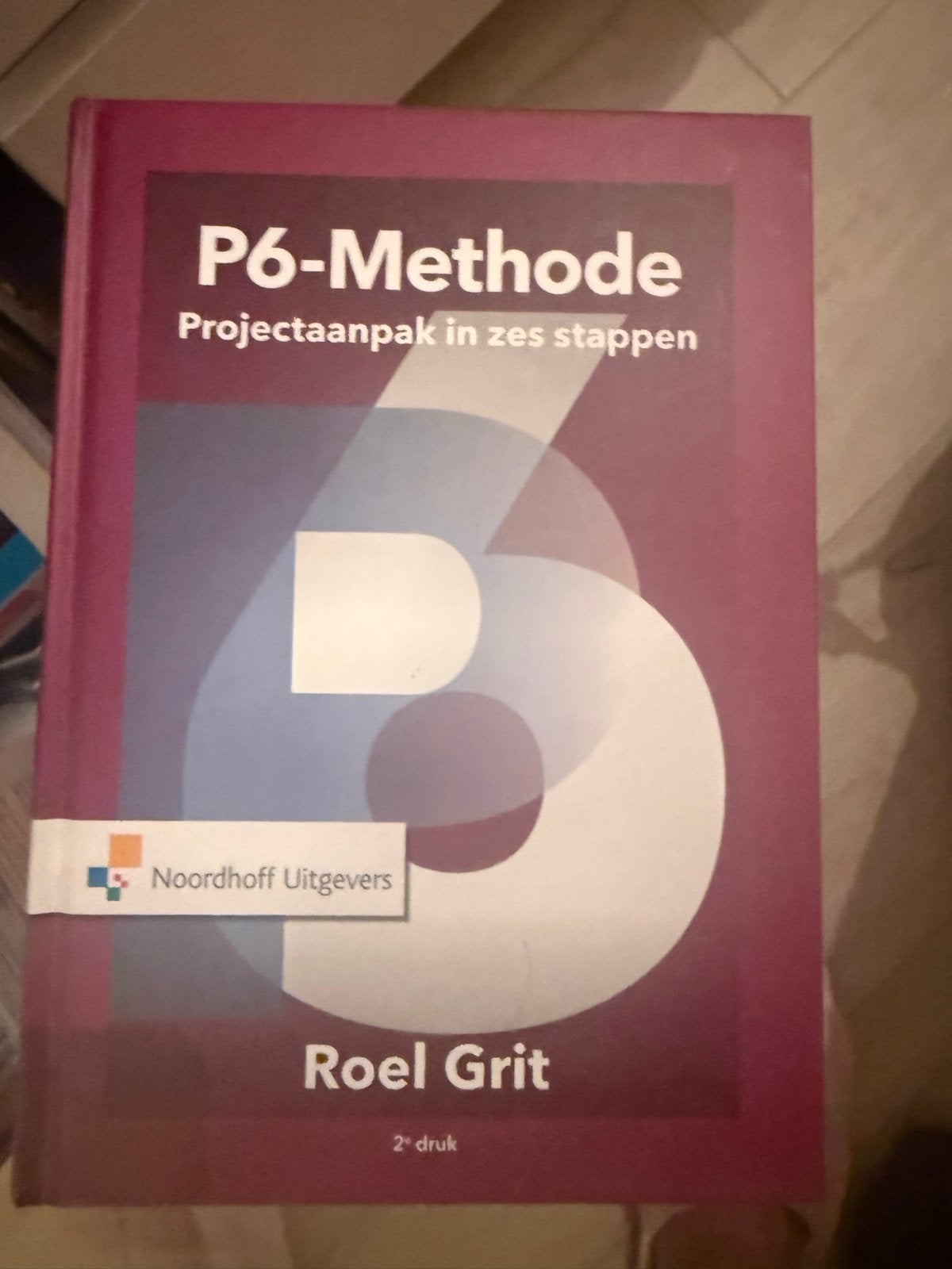 P6-Methode: Projectaanpak in zes stappen - Roel Grit, Ophalen of Verzenden, Gamma, Gelezen, HBO
