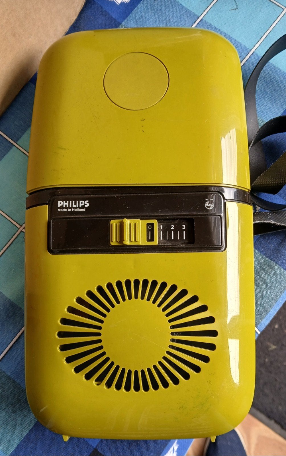 Vintage Philips opblaasbare droogkap i.g.st., Ophalen of Verzenden, Persoonlijke verzorging