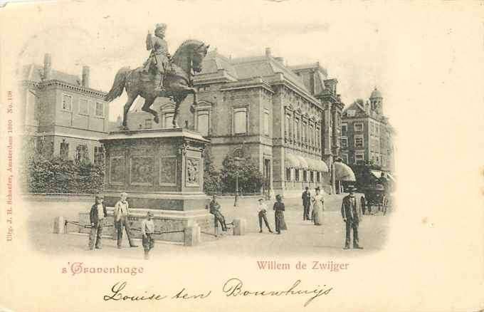 301-022-039 Den Haag Willem de Zwijger, Verzenden, Voor 1920, Zuid-Holland