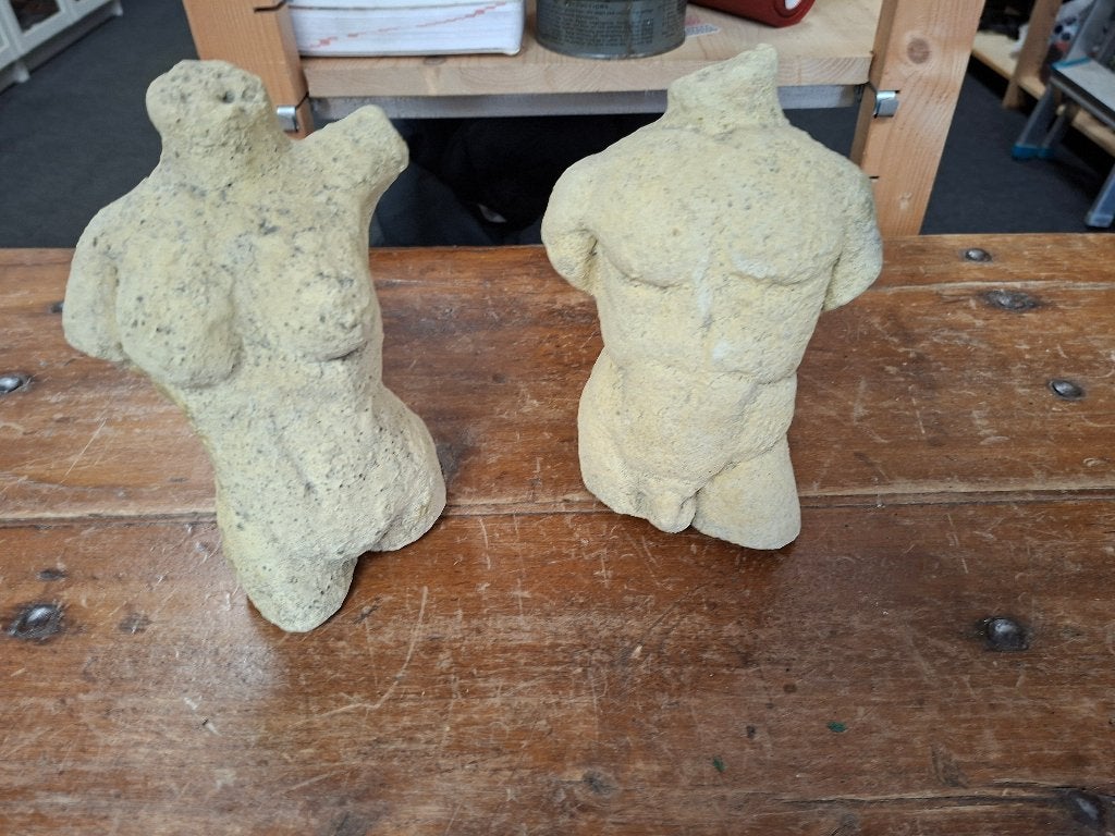 schitterende set torso mannen beelden, Ophalen of Verzenden, Beeld