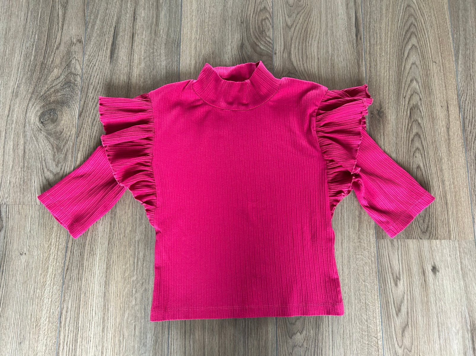 Zara roze top maat L, Maat 42/44 (L), Ophalen of Verzenden, Zo goed als nieuw, Korte mouw