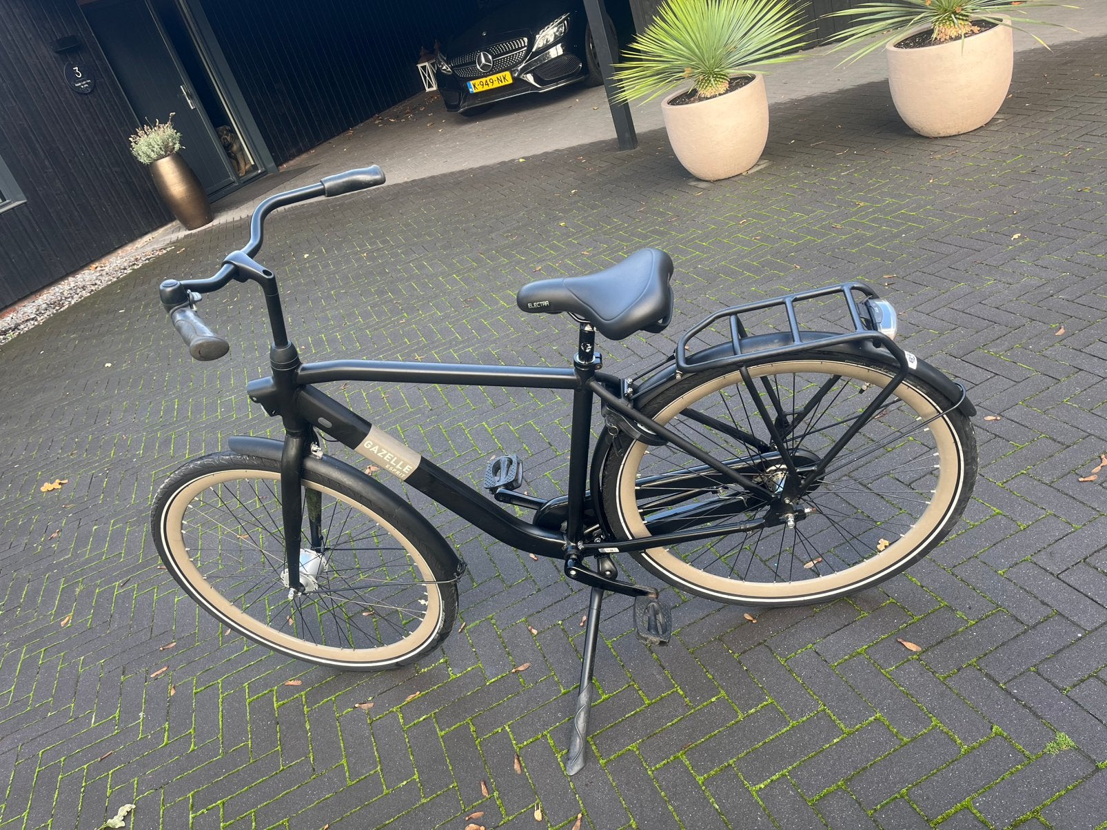 Gazelle esprit 49 heren, Fietsen en Brommers, Ophalen, Gebruikt, Terugtraprem, 26 inch of meer